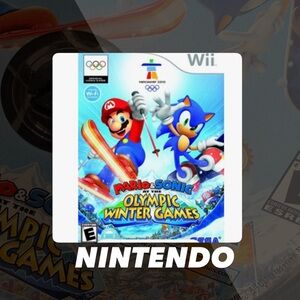 EUC Nintendo Wii Mario & Sonic Winter Games Video Game